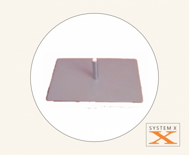 Fotplate til beachflagg 4,1 kg 
